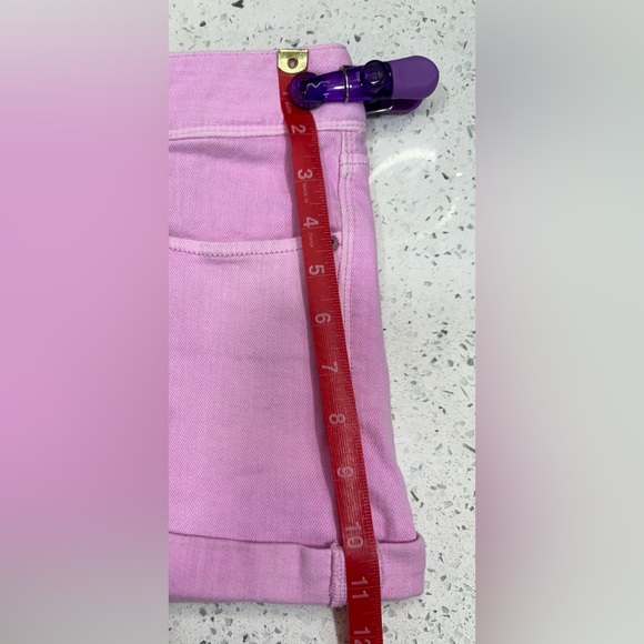 Lilly Pulitzer Pink Jean Shorts Size 8 - Picture 8 of 8